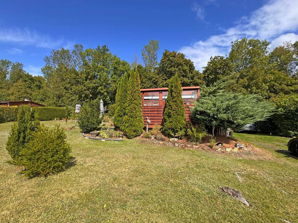 Wochenendhaus Göhlberge Freyburg – Garten mit altem Baumbestand
